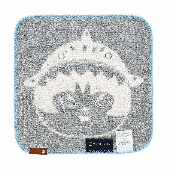 MOFUSAND - Kitten-Nyan Shark - Mini ręcznik 25x25cm