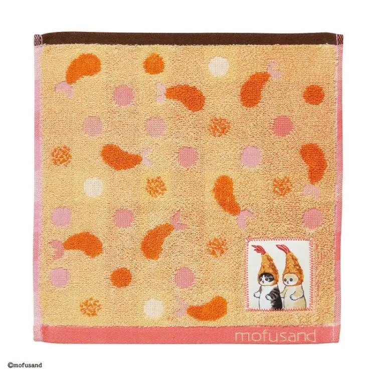 MOFUSAND - Kitten-Nyan Tempura - Mini ręcznik 25x25cm