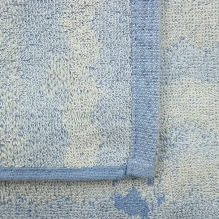 MOFUSAND - Kitten-Nyan Blue Paw Print - Mini ręcznik 25x25cm