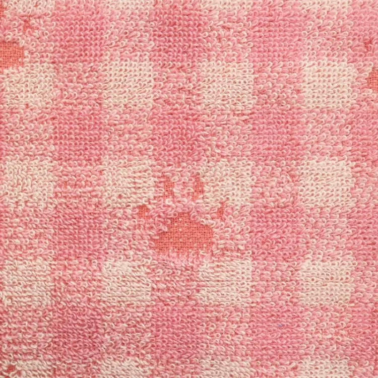 MOFUSAND - Kitten-Nyan Red Paw Print - Mini ręcznik 25x25cm