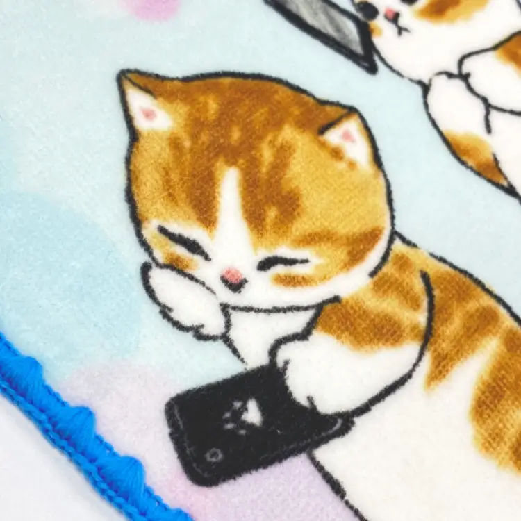 MOFUSAND - Kitten-Nyan Telephone - Mini ręcznik 25x25cm
