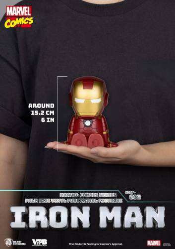 MARVEL - Iron Man - Bankowa figurka winylowa 12 cm