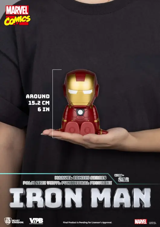 MARVEL - Iron Man - Bankowa figurka winylowa 12 cm