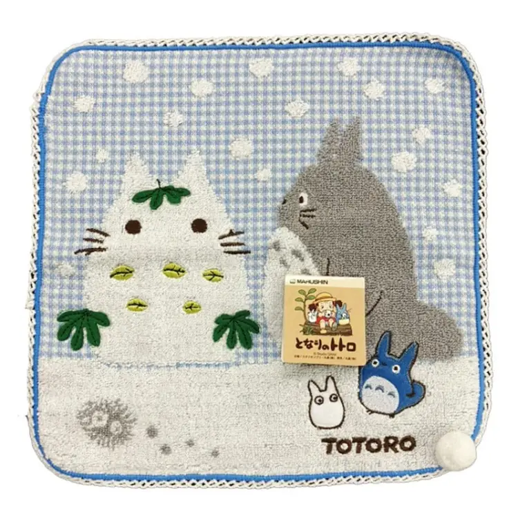 MY NEIGHBOR TOTORO - Bałwanek - Mini ręcznik 25x25cm