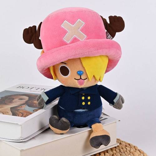 ONE PIECE - Pluszowy Chopper X Sanji - 20 cm