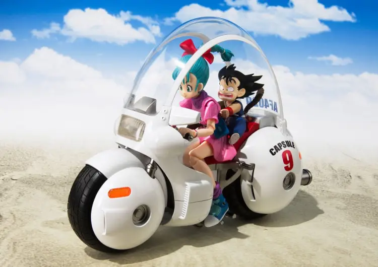 DRAGON BALL - Bulma Motorcycle - S.H. Figuarts 17 cm