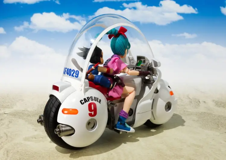 DRAGON BALL - Bulma Motorcycle - S.H. Figuarts 17 cm