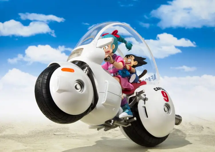 DRAGON BALL - Bulma Motorcycle - S.H. Figuarts 17 cm