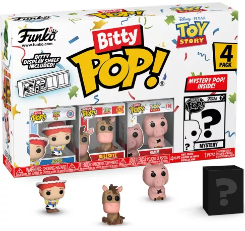 TOY STORY - Bitty Pop 4 Pack 2,5 cm - Jessie