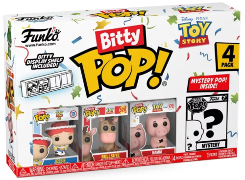 TOY STORY - Bitty Pop 4 Pack 2,5 cm - Jessie
