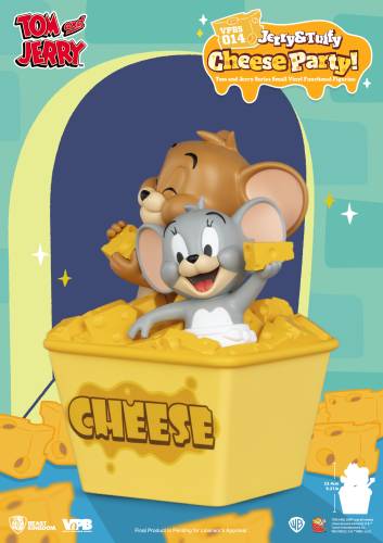 TOM & JERRY - "Jerry & Tuffy Cheese Party" - Bank 23,4 cm