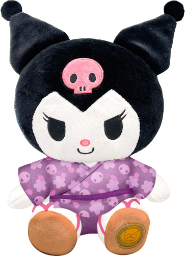 HELLO KITTY - Kuromi "Kimono" - pluszak 24 cm