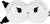 HELLO KITTY - Kuromi - Torba podróżna z maską do spania 15cm