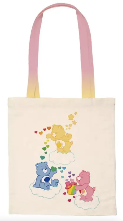CAREBEAR - Rainbow - Torba na ramię 40x33x1cm