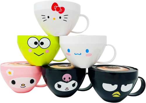HELLO KITTY - Postacie - Display 8 Filiżanka cappuccino
