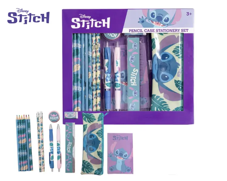 STITCH - Zestaw artykułów piśmiennych - 14 szt.
