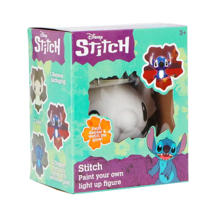STITCH - Podświetlana figurka 3D do malowania 6,70 cala
