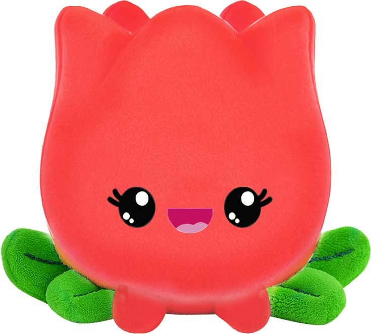 PLUSH WORLD - Yummis Flowers Tulip - Pluszowy 23cm