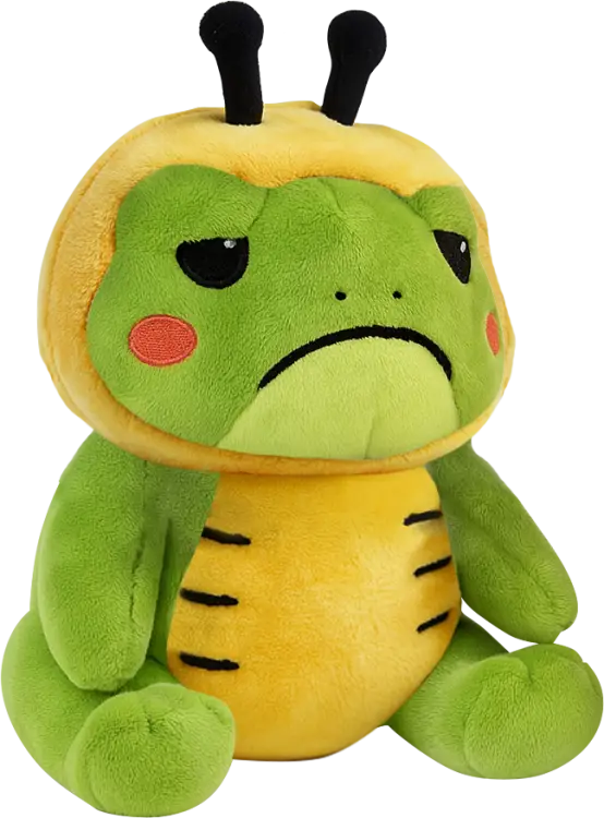 FROWNY FROGS - Pszczoła - Pluszowa 25cm