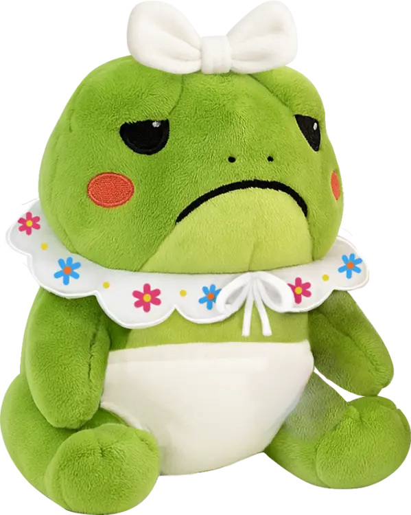 FROWNY FROGS - Dziecko - Pluszowy 25cm