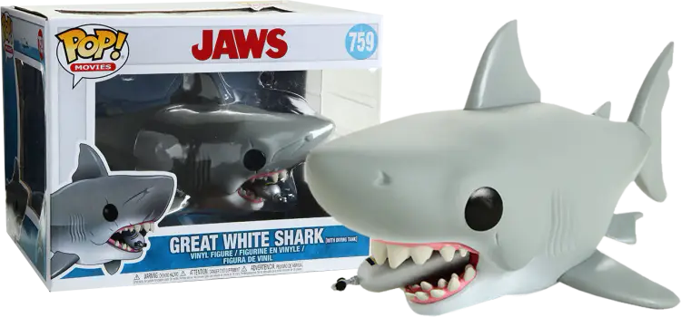 JAWS - POP SUPER 6" N° 759 - Szczęki z butlą do nurkowania
