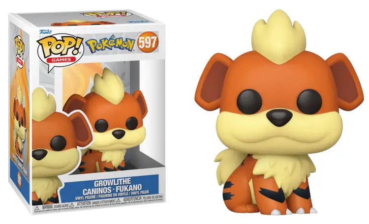 POKEMON - Gry POP nr 597 - Growlithe