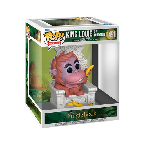 JUNGLE BOOK - POP Deluxe nr 1491 - Król Louie na tronie