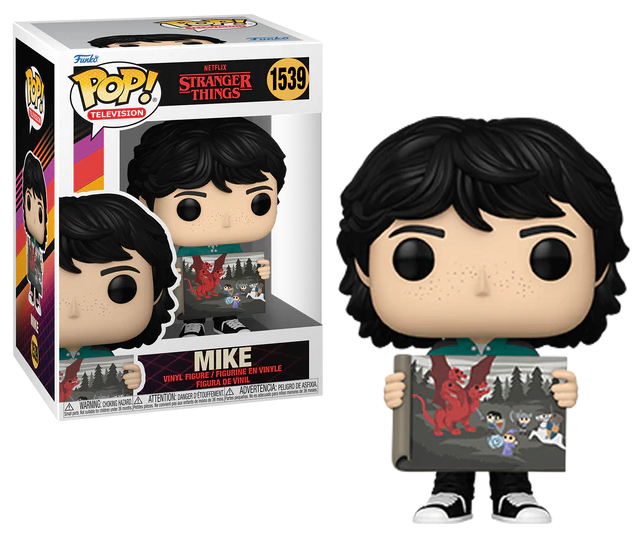 STRANGER THINGS - POP TV N° 1539 - Mike z obrazem Willa