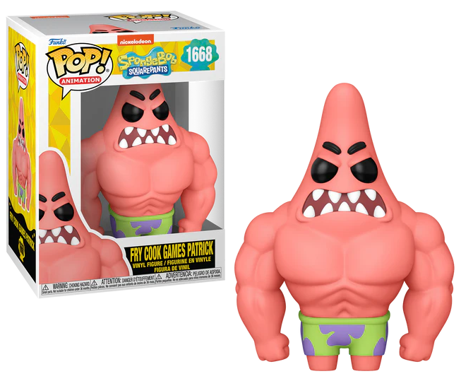 SPONGEBOB SQUAREPANTS - POP Animation N° 1668 - Patrick z mięśniami