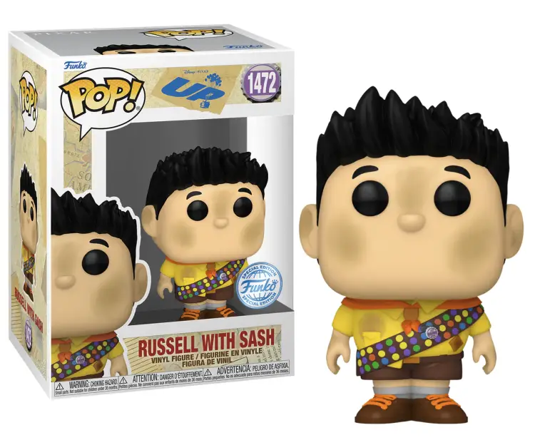 UP - POP Disney N°1472 - Russel z szarfą
