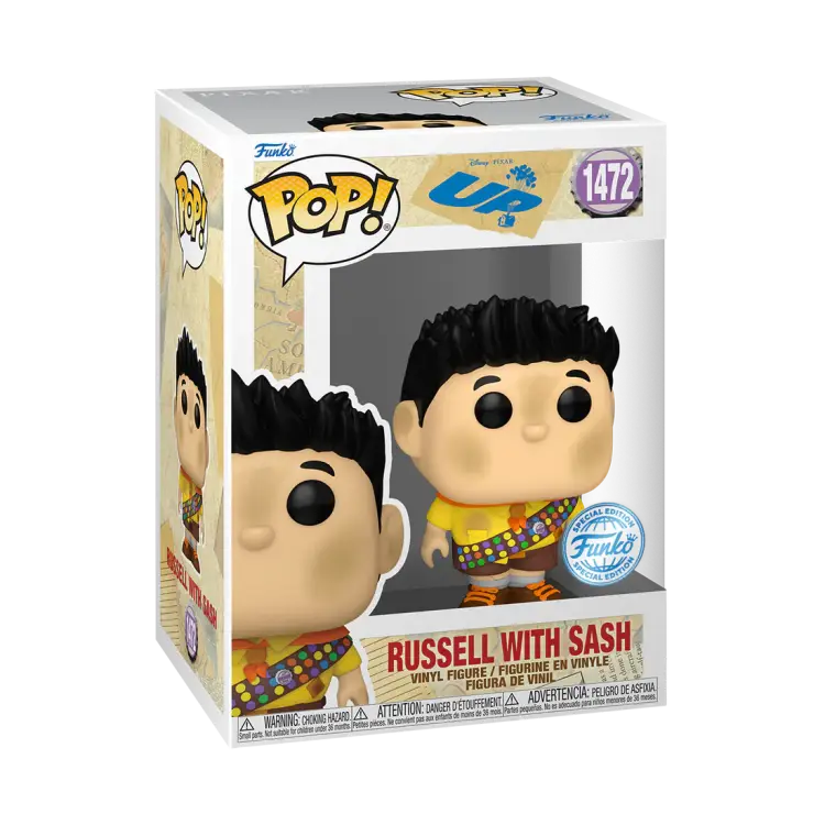 UP - POP Disney N°1472 - Russel z szarfą