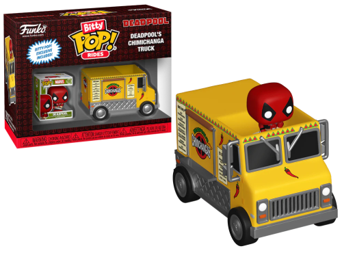 MARVEL - Bitty Pop Ride - Deadpool z ciężarówką Chimichanga