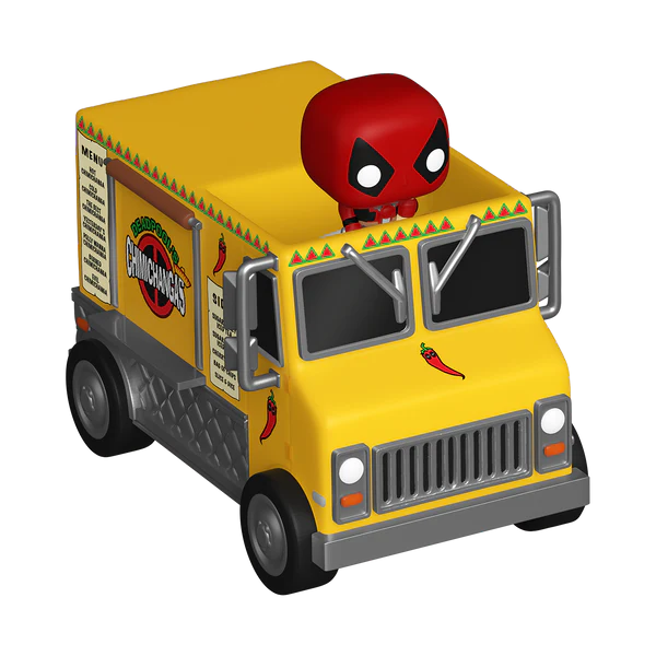 MARVEL - Bitty Pop Ride - Deadpool z ciężarówką Chimichanga