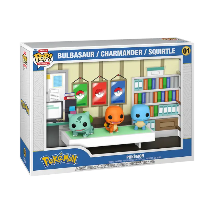POKEMON - POP MOMENTS Deluxe N°01 - Pokemon Starters 1996