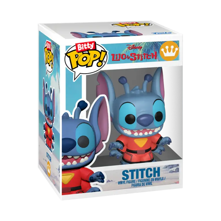 LILO & STITCH - Bitty Pop Ride - Czerwony ze ściegiem