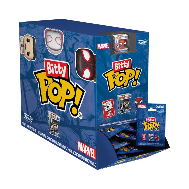 SPIDER-MAN - Mystery Bitty Pop (pudełko 32 sztuki)
