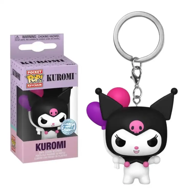 Funko Pocket POP! Keychain Sanrio - Kuromi Figure (Exclusive)