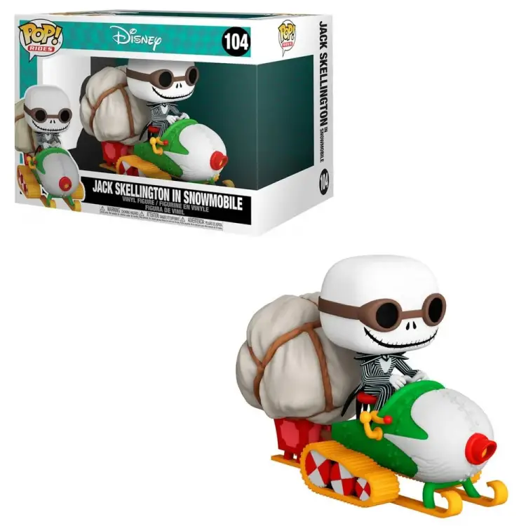 DISNEY - Pop Ride Super DLX N° 104 - Jack z goglami i skuterem śnieżnym.