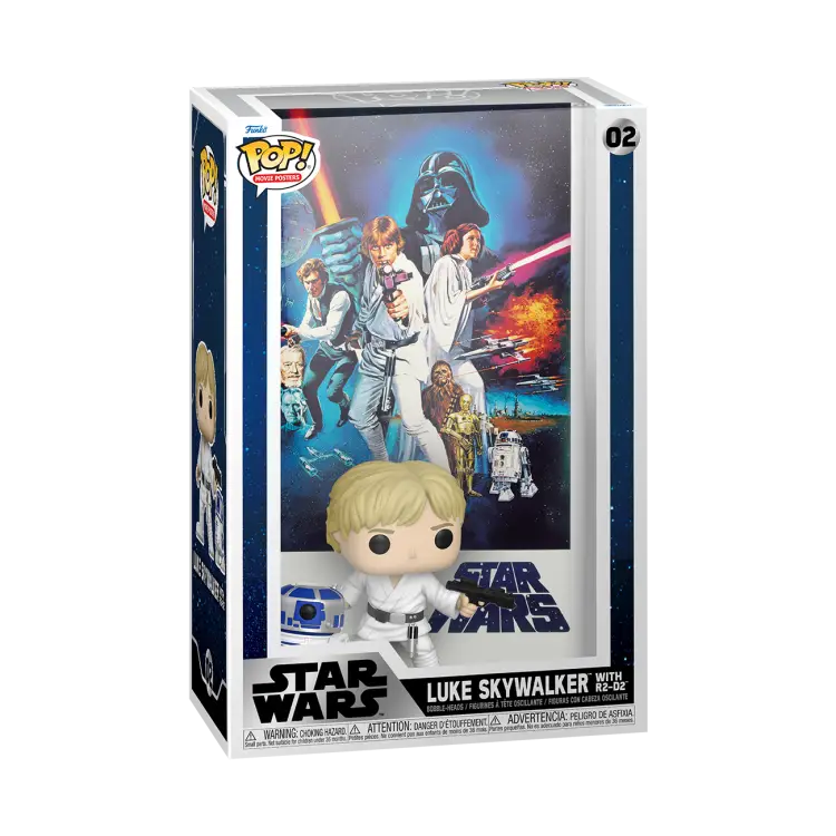 STAR WARS - POP Movie Poster N°02 43x28x14 Nowa nadzieja