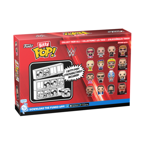 WWE - Bitty Pop 4 Pack 2,5 cm - Razor Ramon