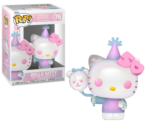 HELLO KITTY 50TH Anniv. - POP Sanrio N° 76 - Hello Kitty z balonem