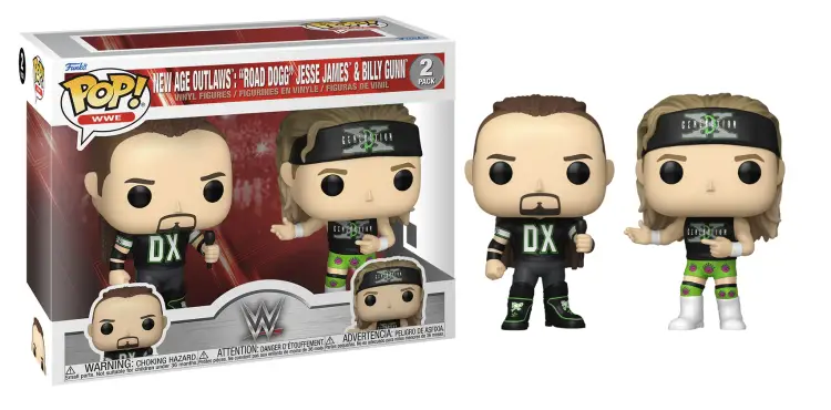 WWE - POP - 2 Pack New Age Outlaws Jesse James i Billy Gunn