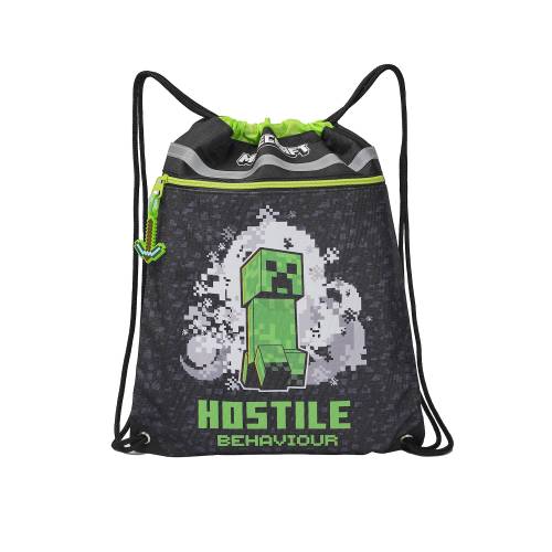 MINECRAFT - Hostil Behaviour - Torba gimnastyczna
