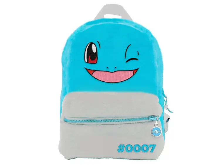 POKEMON - Squirtle - Puszysty plecak "30x23x12cm