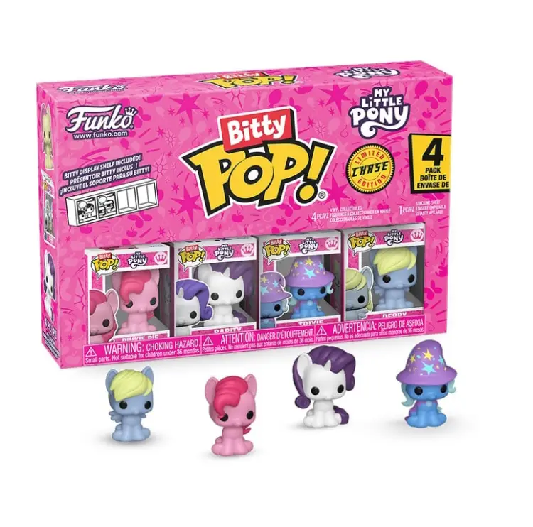 MY LITTLE PONNY - Bitty Pop 4 Pack 2,5 cm - Pinkie Pie z Chase'em
