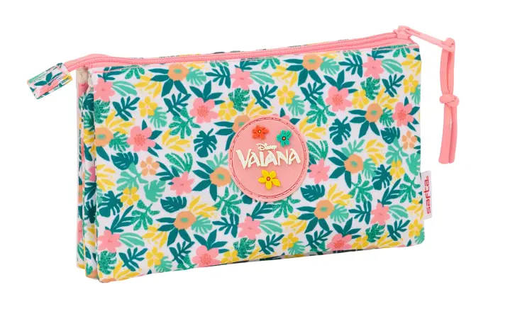 VAIANA - Piórnik potrójny