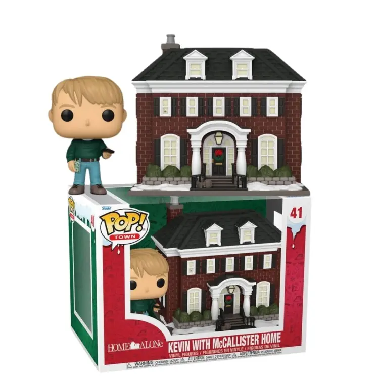 Funko POP! Town: Home Alone - Kevin with McCallister Home #41