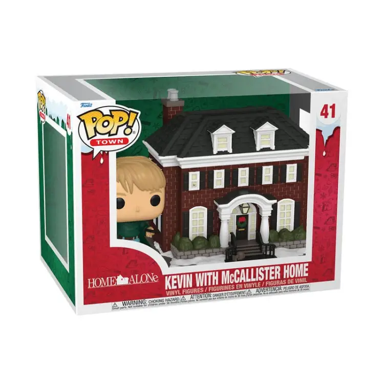 Funko POP! Town: Home Alone - Kevin with McCallister Home #41