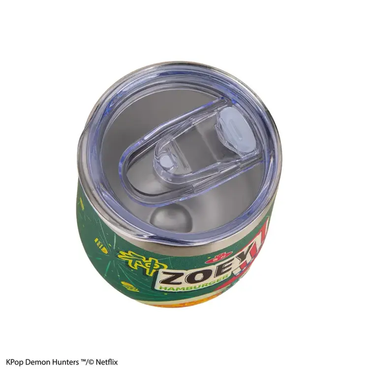 KPOP DEMON HUNTER - Zoey Hamburger - izolowany kubek podróżny 350 ml