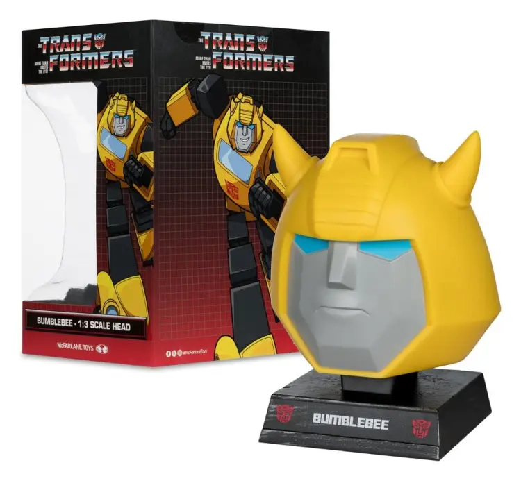 TRANSFORMERS - Bumblebee - Statuetka mini replika głowy 1/3 17cm